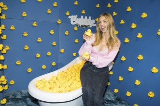 Dalia Mya Schmidt-Foss at the opening of Bubble Planet - The Adventure Museum for All Senses at