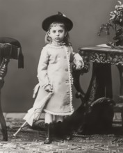 Portrait of Rainer Maria Rilke, 1875 – 1926, Austrian poet and novelist as a child, digitally