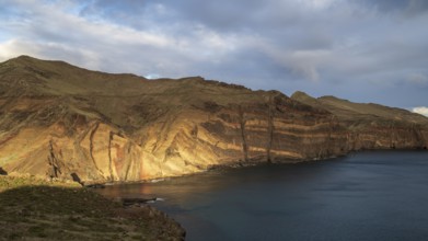 Sunset, volcanic peninsula, Ponta de São Lourenço, Ponta de Sao Lourenco, rocky coast, Punta de San