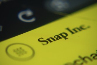 Dhaka, Bangladesh- 02 Dec 2025: A Close-up of a laptop screen is displaying the Snap Inc web