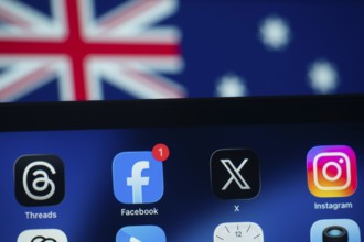 Dhaka, Bangladesh- 01 Dec 2025: A close up of an iPad screen displaying the social media app.