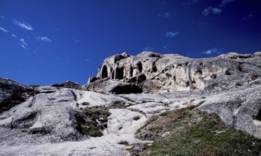 Uplistsikhe, an ancient cave city, one of the first cities in Georgia, is a UNESCO protected site