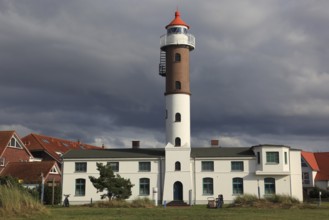 Timmendorf lighthouse on the island of Poel on the Baltic Sea, Northwest Mecklenburg district,