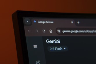 Dhaka, Bangladesh- 02 June 2025: Close-up of a computer screen displaying the Google Gemini web