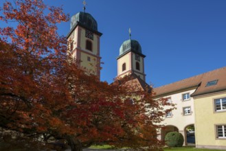 Monastery Church, St. Märgen, Southern Black Forest, Black Forest, Baden-Württemberg, Germany