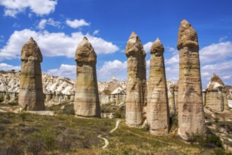 Bagildere Valley, fantastic tuff rock formations, Cappadocia, Turkey