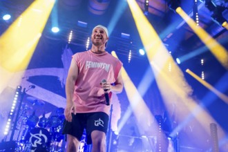 Mal Élevé (Pablo Charlemoine), singer of Irie Révoltés live on Irieunion - Le Re-Tour pour une