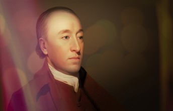 Portrait of James Hutton, 1726 – 1797, Scottish geologist, agriculturalist, chemical manufacturer,