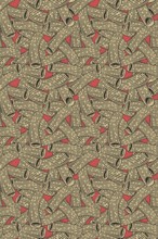 Vector pasta seamless pattern