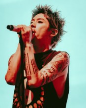 Singer Takahiro Moriuchi from One Ok Rock live on Detox European Tour 2025 in Berlin's