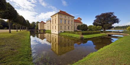 Rheinsberg Castle, countryside, Ostprignitz-Ruppin district, prime example of Friederician Rococo,