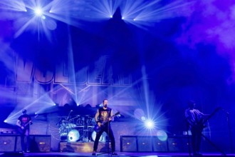 Michael Poulsen, singer and guitarist from Volbeat as part of the Greatest Of All Tours Worldwide