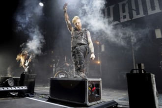 Johannes Johnny Stecker, Singer, Soulbound, Metal Band, D, live at Columbiahalle Berlin on 10