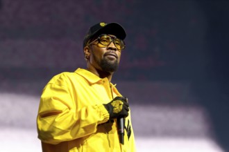 MC RZA from Wu-Tang Clan live on Wu-Tang Forever: The Final Chamber Tour at Berlin's Uber Arena on