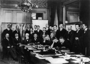 The first Solvay conference of 1911 brought together the world's top experimental and theoretical