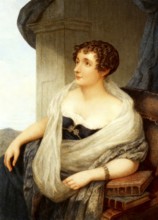 Sydney Owenson, or Lady Morgan, 1776 - 1859, an Irish novelist