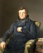 Daniel O'Connell or Dónall Ó Conaill, 1775 - 1847, an Irish politician