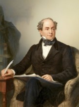 Thomas Moore, 1779 - 1852, an Irish poet, writer, translator and ballad singer