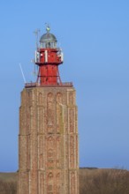 15th century lighthouse Hoog / Zuiderhoofd / Hoge Licht in the town Westkapelle, Veere, Walcheren
