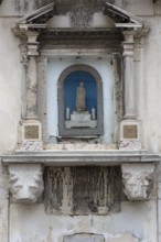Adoration of Mary at a residential building, Venice, Veneto, Italy
