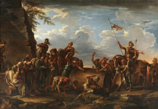 Claude Joseph Vernet (14 August 1714 - 3 December 1789), French painter, here his work, The Death