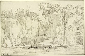 Claude Joseph Vernet (14 August 1714 - 3 December 1789), French painter, here his work, Sorrento