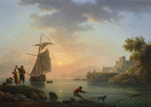 Claude Joseph Vernet (14 August 1714 - 3 December 1789), French painter, here his work,