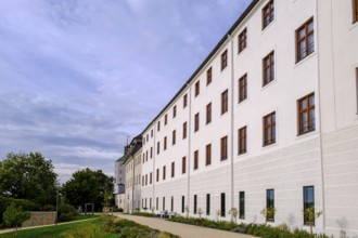 West facade, castle, Günzburg, Swabia, Bavaria, Germany