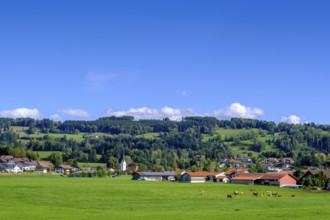 From Steingaden to Sulzberg, Oberallgäu, Swabia, Bavaria, Germany