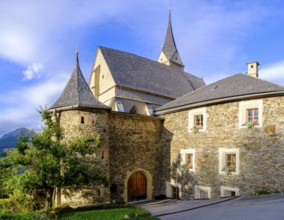 Wehrkirche St. Leonhard ob Tamsweg, Tamsweg, Lungau, Salzburg state, Austria