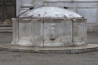Closed historic fountain, Venice, Veneto, Italy