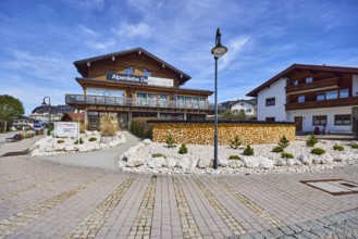 Alpenliebe Design Hotel, Schaufler physiotherapy, general architecture, alpine buildings,