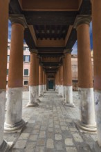 Arcade at Campo della Confraternita, Venice, Veneto, Italy
