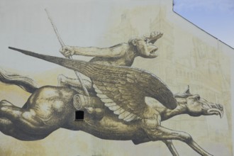 Mural Journey by Wild Drawing WD 2016, Meeting of Styles, MOS, street art, graffiti, horse with