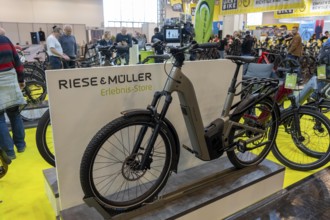 Fahrrad Essen, public fair in the halls of Messe Essen, retailers and manufacturers show everything