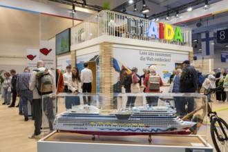 Messe Reise und Camping, Cruise Provider, Aida, in Essen, North Rhine-Westphalia, Germany