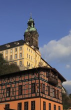 Heidecksburg Castle, the former residence of the princes of Schwarzburg-Rudolstadt, Rudolstadt,