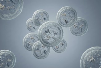 High-resolution 3D view of disease-specific exosomes that contain small pieces of RNA and proteins