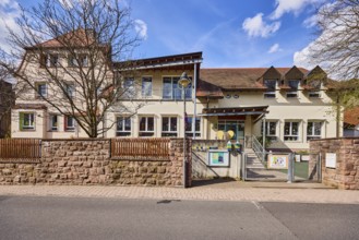 Kindergarten, Kinderwelt Waldaschaff, Catholic Kindergarten St. Michael, commercial building,