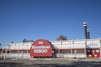 Surprise, Arizona - Riverboat Bingo, a bingo hall designed as a riverboat. The 750-seat facility is