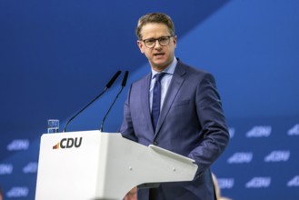 38th Federal Party Conference of the CDU in Stuttgart. Carsten Linnemann (MdB, Secretary General)