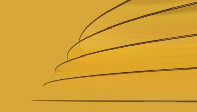 Abstract 3D render showcasing a vibrant crystal like structure with a smooth, glossy texture. The