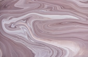 A captivating view of pink and white acrylic paint marble pattern, featuring intricate swirls and