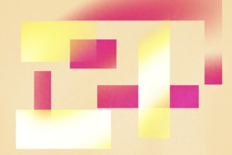 Soft pastel tones and geometric shapes form an abstract business background