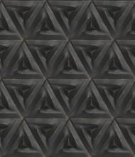 This 3D geometric pattern features intricate triangular shapes in a repetitive layout, perfect for