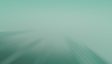 A serene 3D render of a radial blur converging towards the center, showcasing soothing tones of