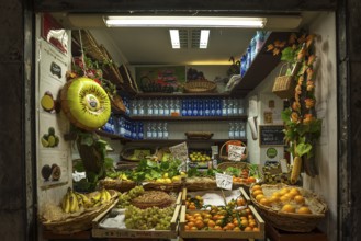 Small fruit shop, Venice, Veneto, Italy