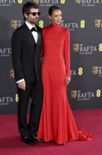 Adolpho Veloso and Ana Gabriela - EE BAFTA FILM AWARDS 2026, The Royal Festival Hall, London, 22.2