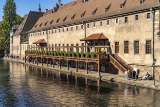The Old Customs House Ancienne Douane on the Ill in Strasbourg, Alsace, France