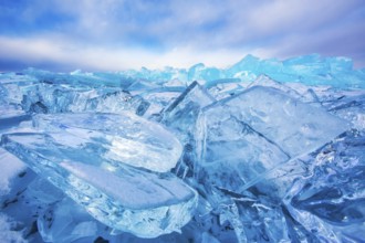 Russia, Siberia. Situated in south-east Siberia, the 3.15-million-ha Lake Baikal is the oldest (25